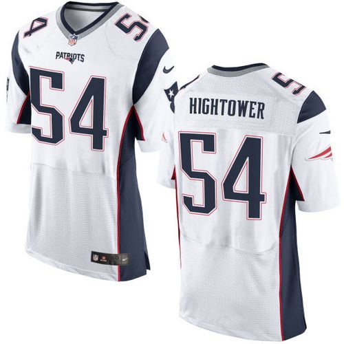 Nike Patriots #54 Dont'a Hightower White Men's Stitched NFL New Elite Jersey
